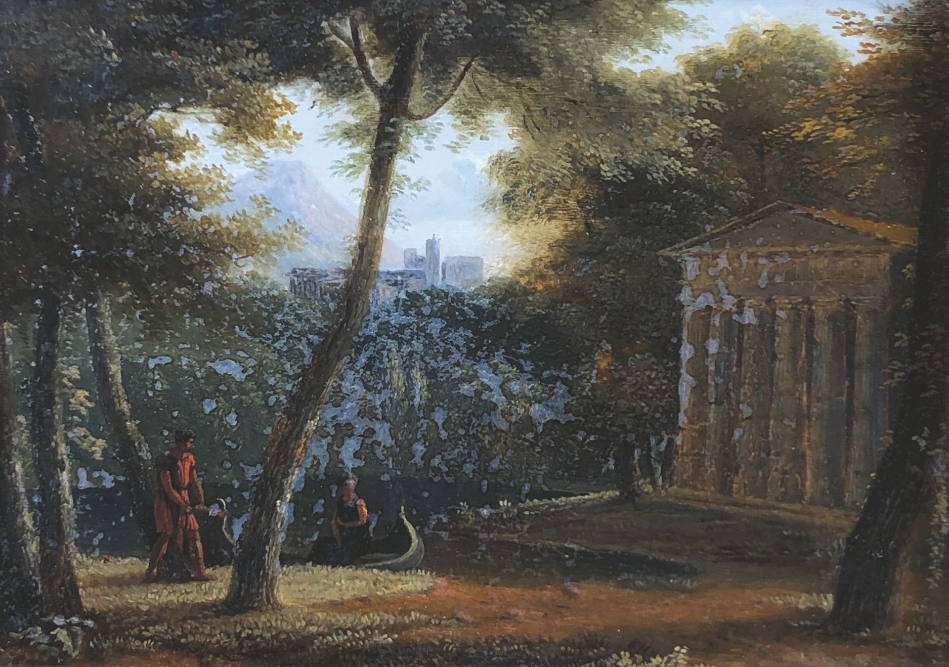 Null Ecole du XVIIIe siècle dans le goût de Nicolas POUSSIN (1594-1665)

Paysage&hellip;