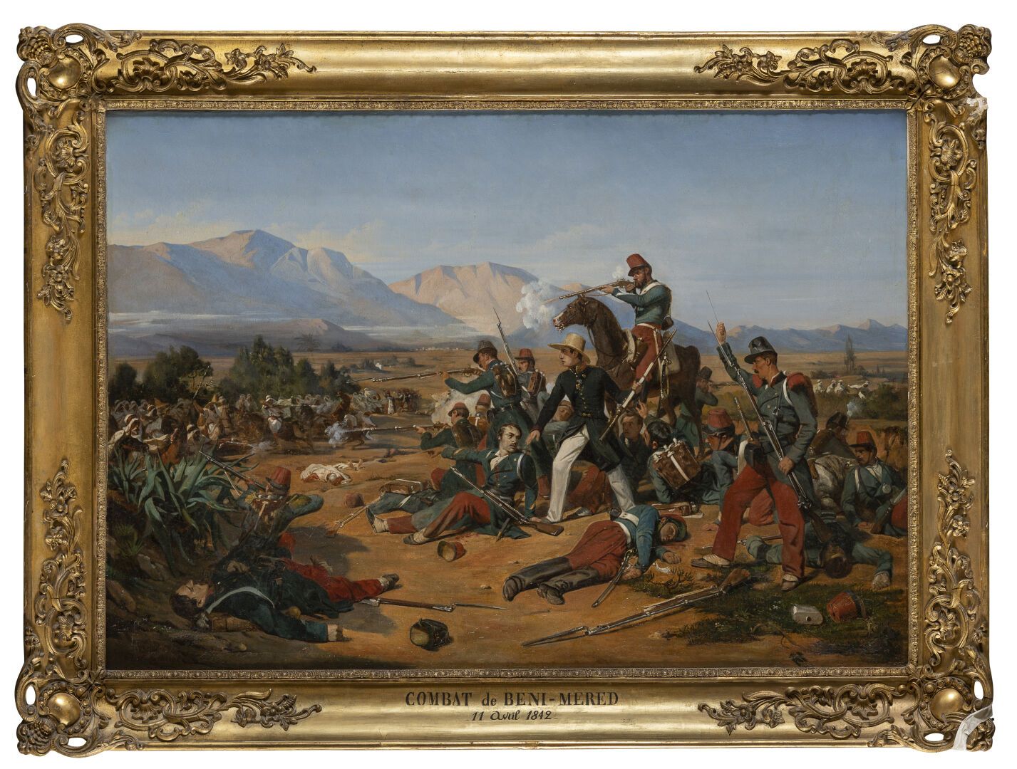 Null ERNEST VACHEROT (1811-ap. 1848)

Combat de Beni-Mered, 11 avril 1842

Huile&hellip;
