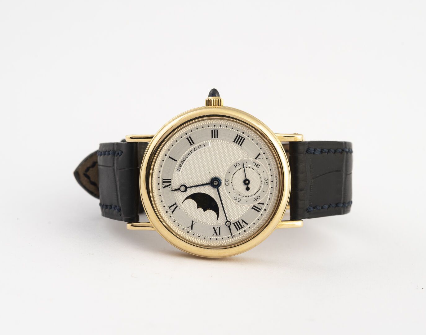 Null 
BREGUET




Correa de reloj modelo Classique




En 750°/° de oro




Esfe&hellip;