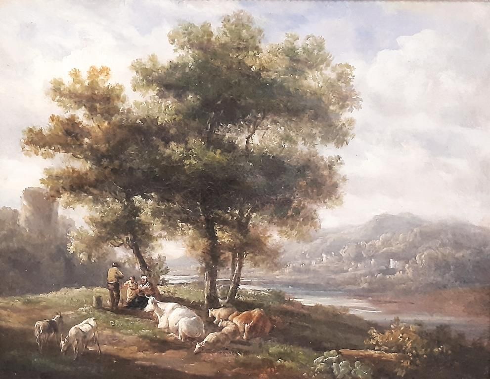 Henry MILLEBOURNE (1781-1826) 
亨利-米尔伯恩（Henry MILLEBOURNE）（1781-1826）。 
"牧羊人与动物 "&hellip;