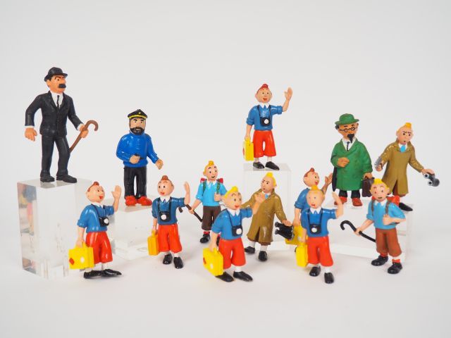 Null 13 figurines COMICS SPAIN Diverses de 1984-1985 RARE