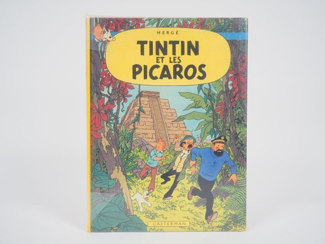 Null Tintin et les Picaros -1976 - C1 - EO - TBE+ Couvertures reproduites au 4e &hellip;