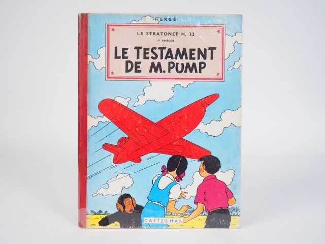Null Le Testament de M.Pump - 1958 - DR, 2e plat B24 - TTBE coins bas droits lég&hellip;