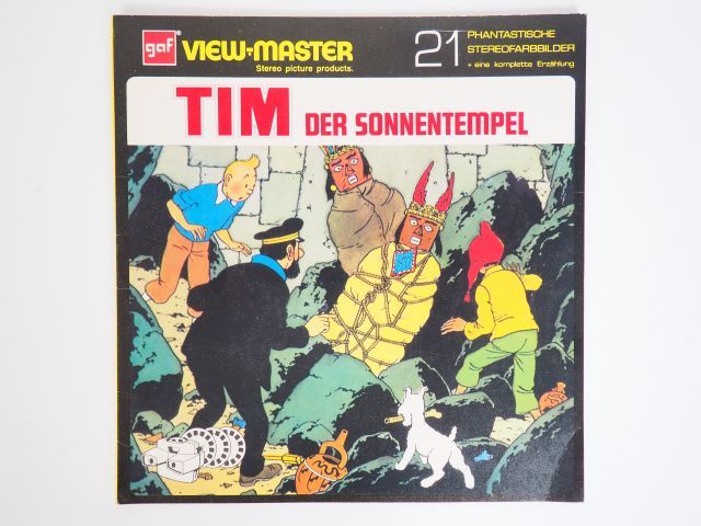 Null Tintin-Anciens view Master le temple du soleil- 3 disquettes - 21 vues -194&hellip;