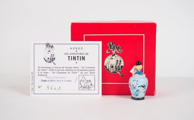 Null PIXI 4504- Tintin série 2 - "Tintin et Milou dans la potiche" Le Lotus Bleu&hellip;