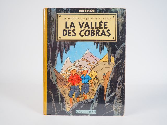 Null La Vallée des Cobras -1960 - DJ, 2e plat B27 - TBE