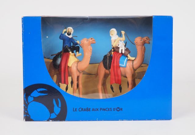 Null Ref 43001 TINTIN Collection DIORAMA Couverture Album"Crabe aux pinces d'Or &hellip;