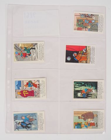 Null Collection CASTERMAN (1976) 19 CHROMOS "les Albums de Tintin et Milou" en n&hellip;