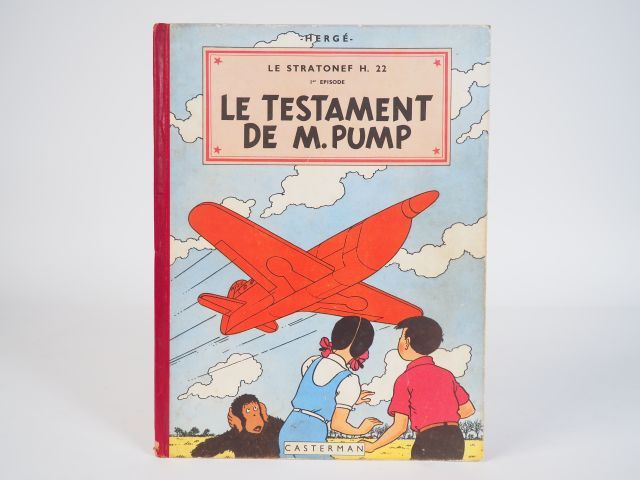 Null Le Testament de M.Pump - 1951 - DR, 2e plat B5 - EO - TTBE coins bas droits&hellip;