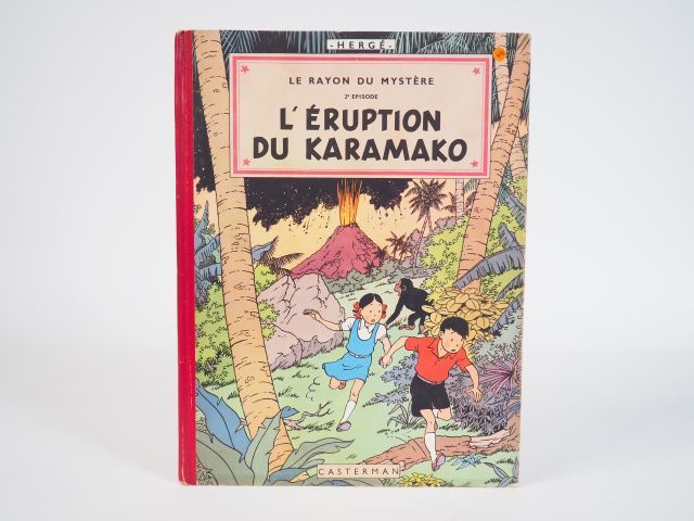 Null L'Eruption du Karamako (Le Rayon du Mystère 2) -1952 - DR, 2e plat B6 - EO &hellip;