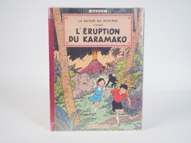 Null L'Eruption du Karamako (Le Rayon du Mystère 2) -1952 - DR, 2e plat B6 - EO &hellip;