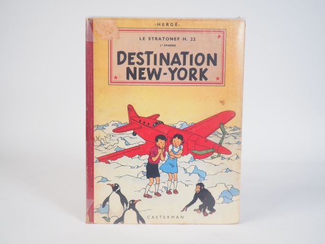 Null Destination NY (Le stratonef H22 T2) -1952-B6 - BE écriture sur page de cou&hellip;