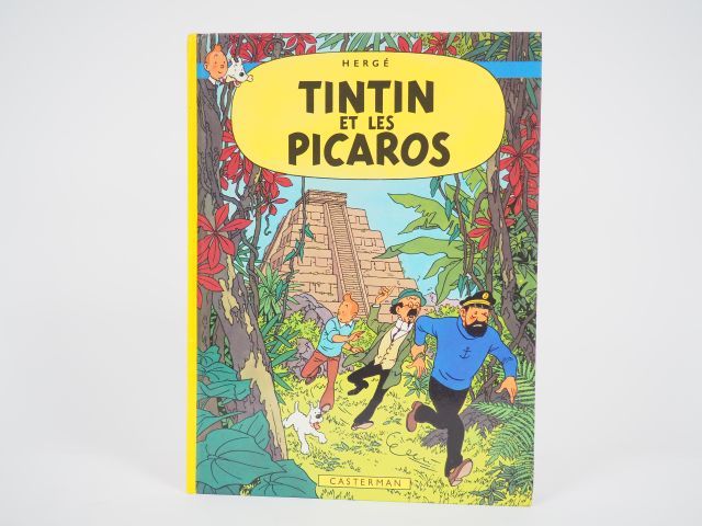 Null Tintin et les Picaros -1976 - C1 - EO - TBE+ Couvertures reproduites au 4e &hellip;