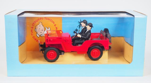 Null Jeep Hapax Tintin au pays de l'or noir 1/18e NEUF - 1994