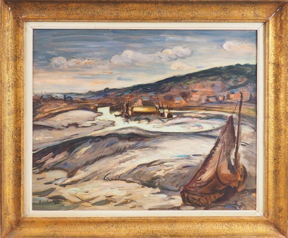 Null 
E.OTHON-FRIESZ "Touques的触角




布面油画，左下角有签名，日期为1945年




尺寸 65 x 81 cm