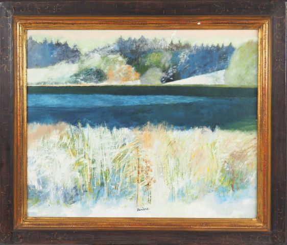 Null BARDONE "the Giure lake of Antre-Jura

Oil on canvas signed at the bottom

&hellip;