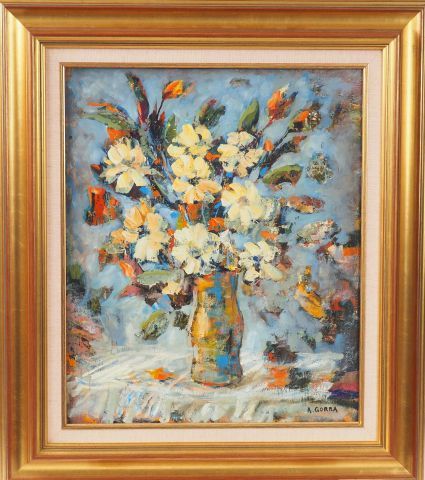 Null Albert GORRA "Bouquet di fiori

Olio su tela firmato in basso a destra 

Di&hellip;