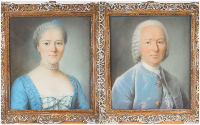 Null Französische Schule, frühes 19. Jahrhundert "Paar Porträts

Pastellfarben

&hellip;
