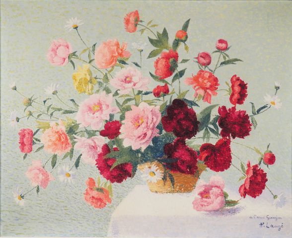 Null Achille LAUGÉ

"'Bouquet de pivoines, roses et marguerites"

Huile sur toil&hellip;