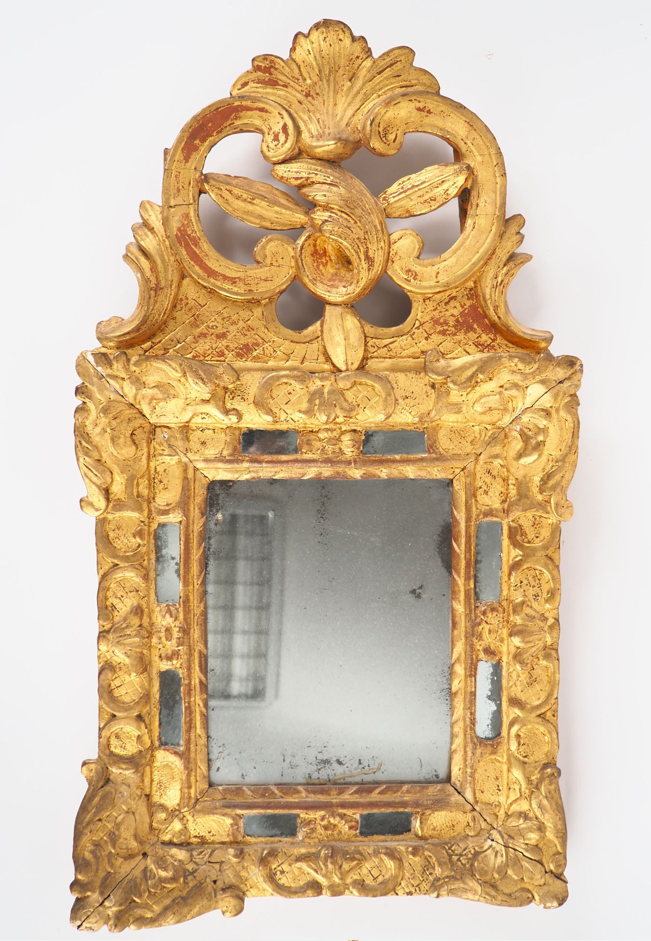Kleiner Spiegel mit Glacillons aus dem 18. Jahrhundert a…