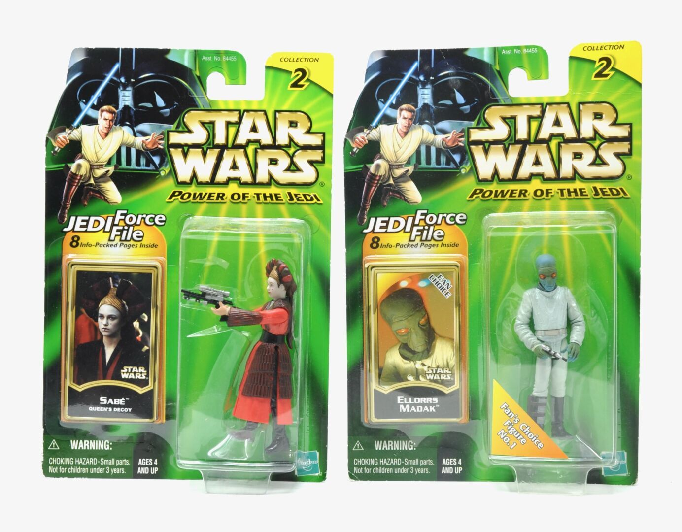 Null STAR WARS

"Sabé, Queen's decoy" & "Ellorrs Madal

Power of the Jedi

Hasbr&hellip;