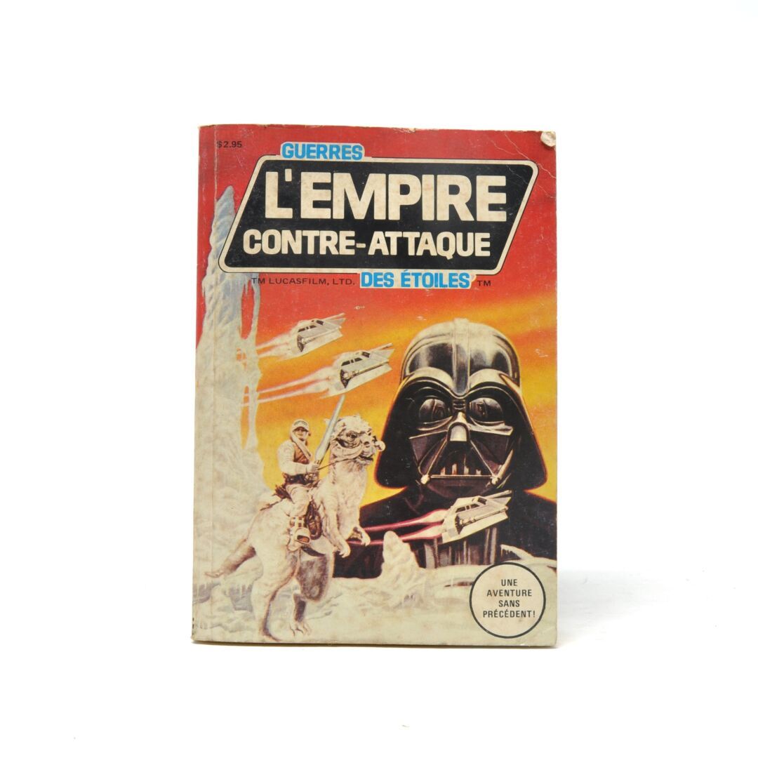 Null STAR WARS

"L'empire contre attaque"

Editions Heritage, Montreal

Livre il&hellip;