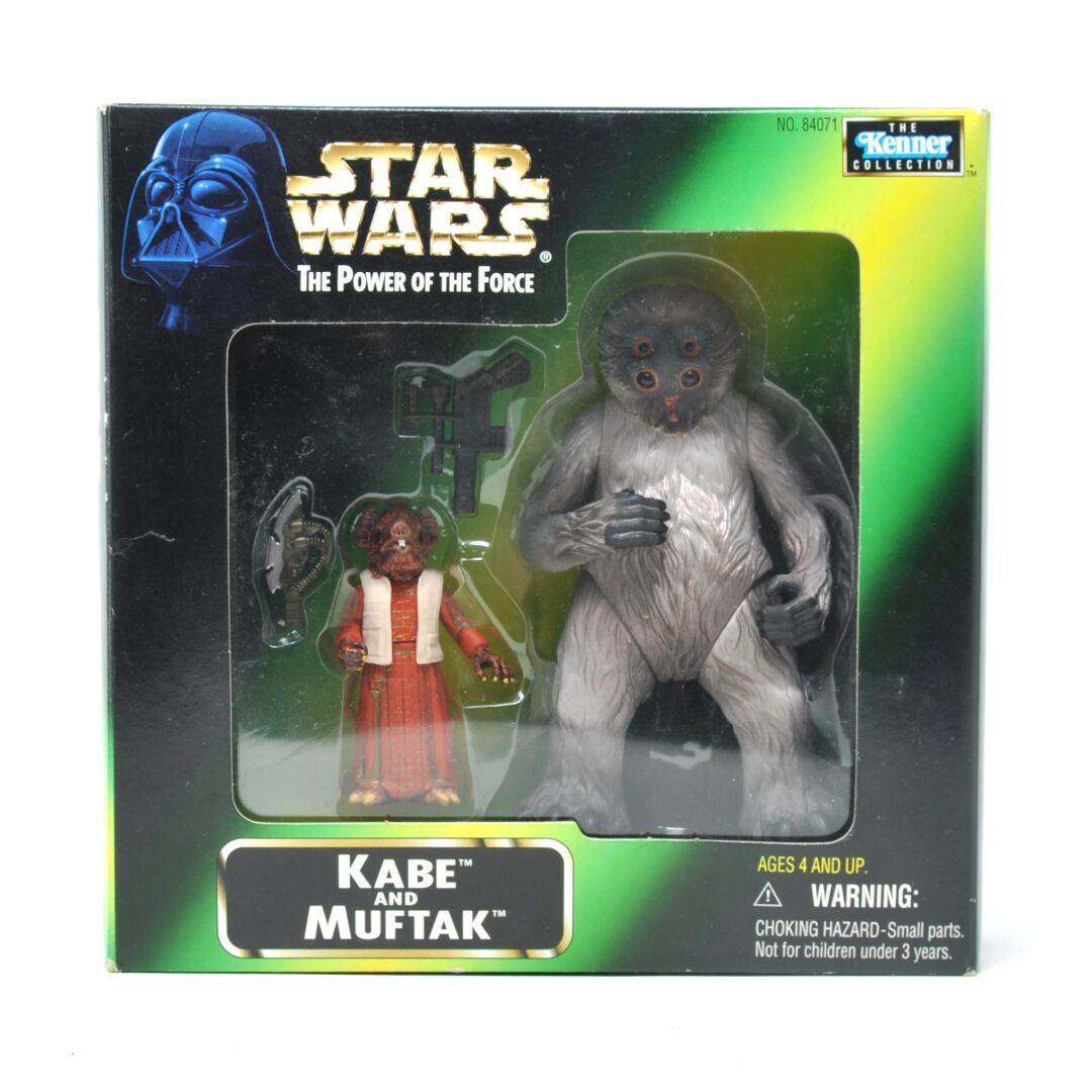 Null STAR WARS

"Kabe and Muftak"

The power of the Force, 

Kenner , Hasbro 199&hellip;