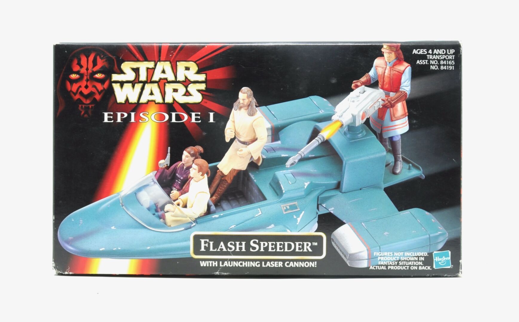 Null STAR WARS

"Flash Speeder"

Episodio 1, La amenaza fantasma

 Hasbro 1999

&hellip;