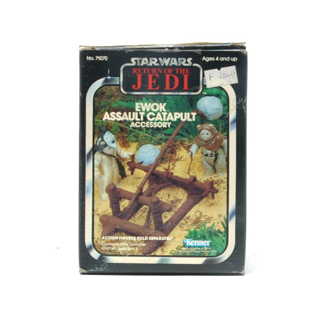 Null STAR WARS

"Catapulta de asalto Ewok

El retorno del Jedi, Kenner 1983

Peg&hellip;