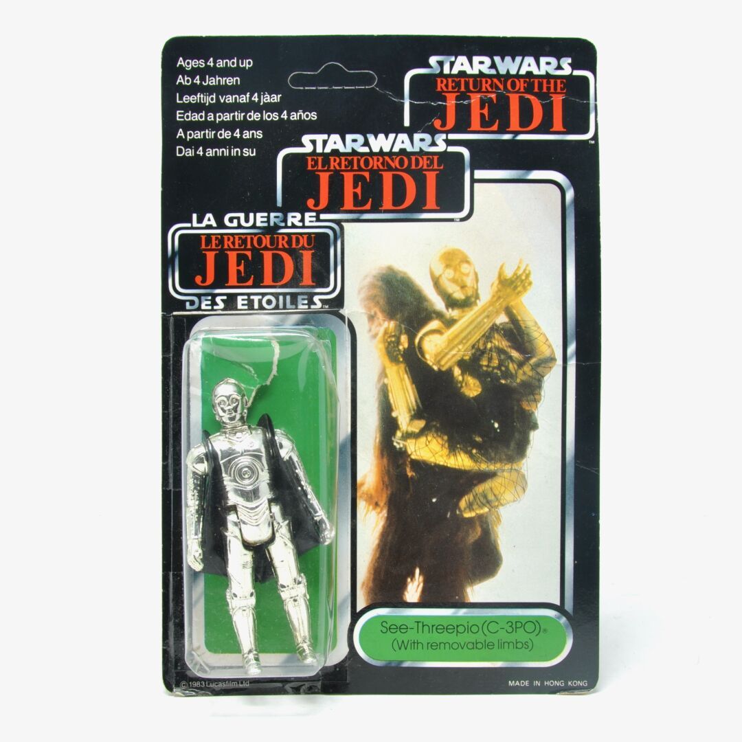 Null STAR WARS

"See-Threepio (C-3PO) With removable limbs".

Return of the Jedi&hellip;