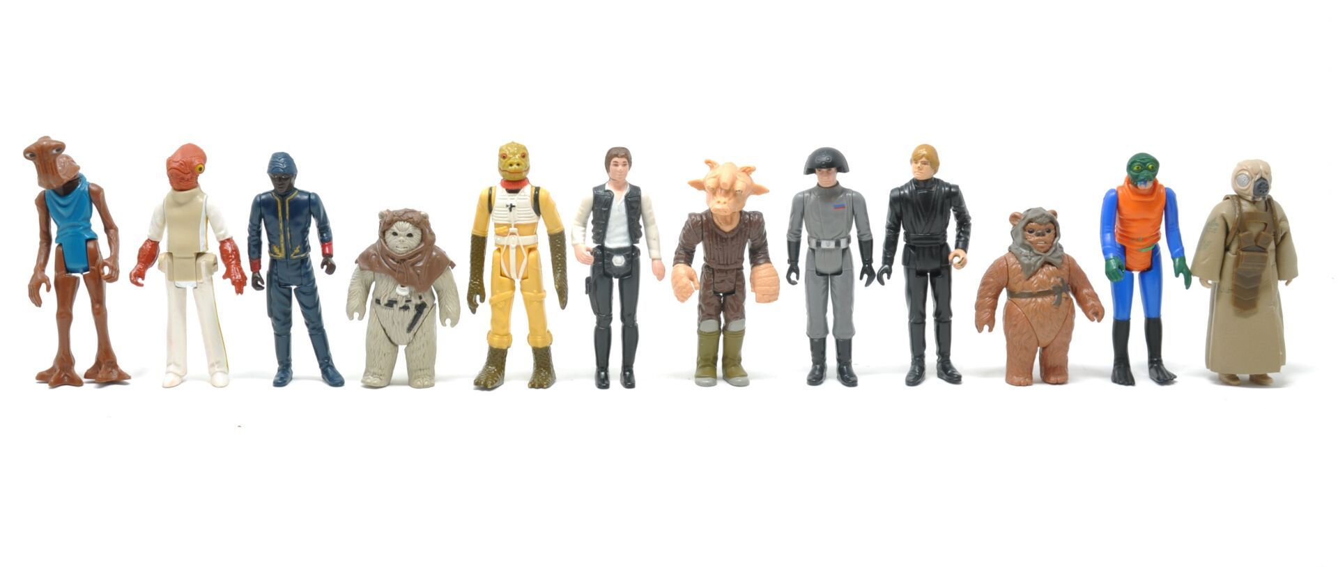 Null STAR WARS

Kenner, set of 12 unarmed figures including Bespin Security Guar&hellip;