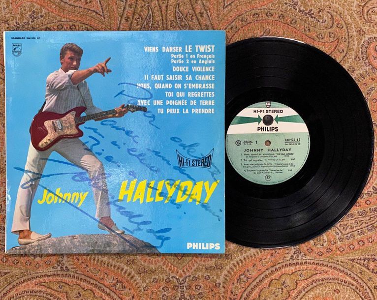 Johnny HALLYDAY 1 disque 25 cm - Johnny Hallyday "Hallyday"

840926BZ, Philips, &hellip;
