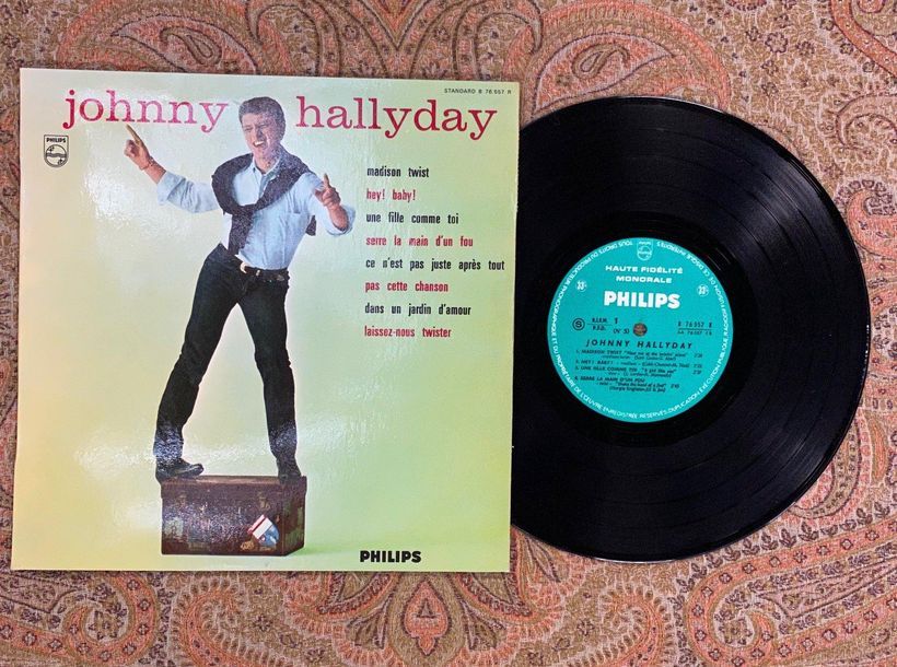 Johnny HALLYDAY 1 x 10'' - Johnny Hallyday "Johnny Hallyday, n° 3" 

B76557, Phi&hellip;
