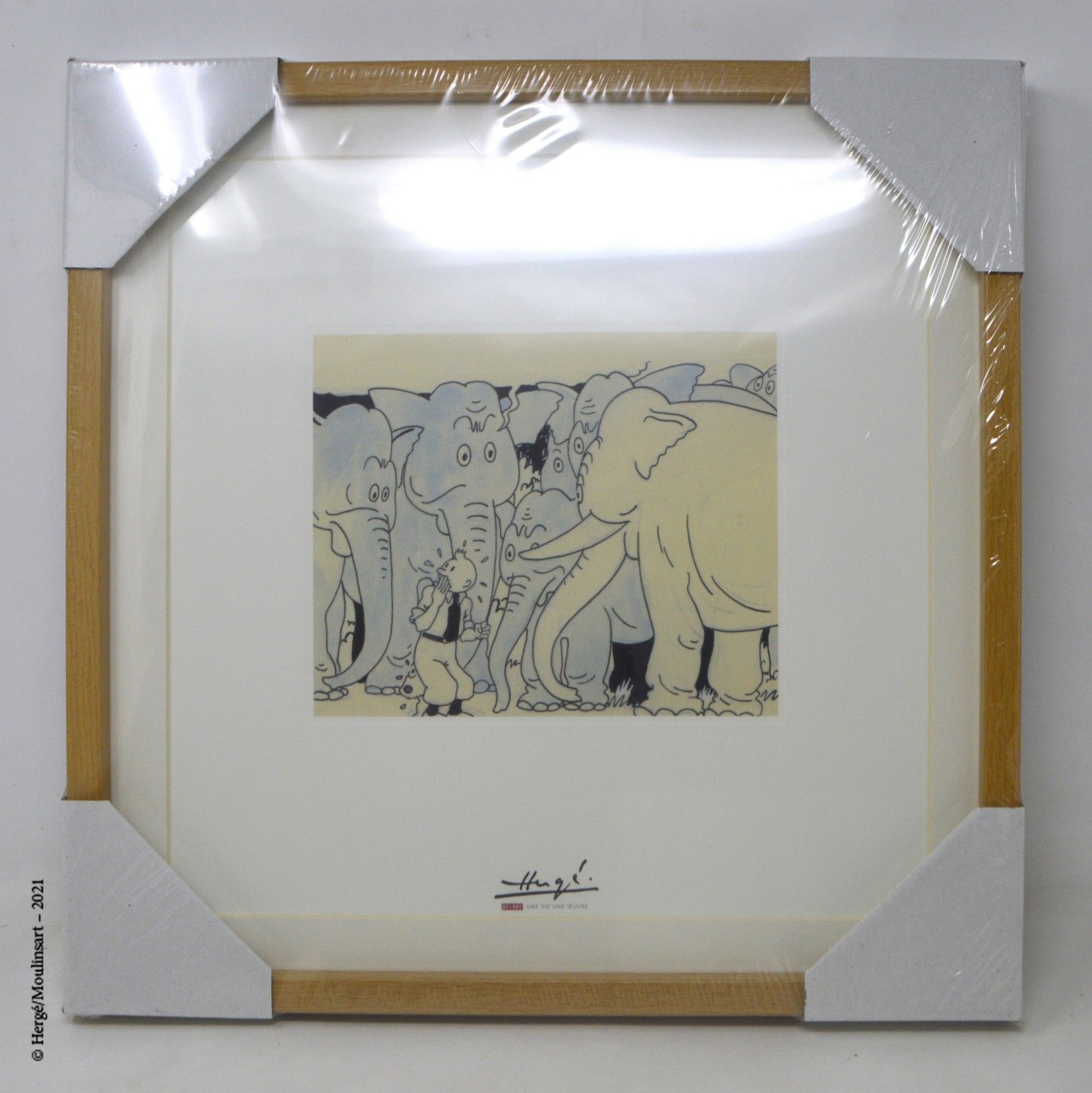 Les cigares du pharaon HERGÉ/MOULINSART

Lithographie Moulinsart : Hergé, une vi&hellip;