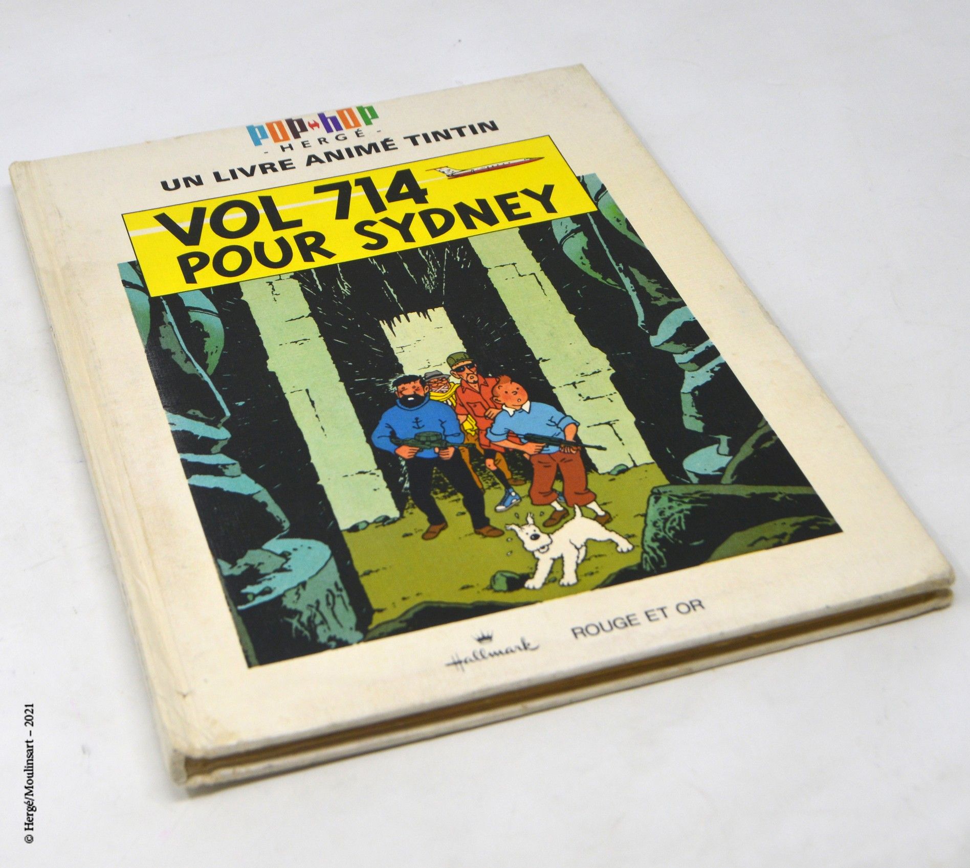 Vol 714 pour Sidney HERGÉ/POP UP

Pop-up book. 

Flight 714 to Sidney

Red and G&hellip;