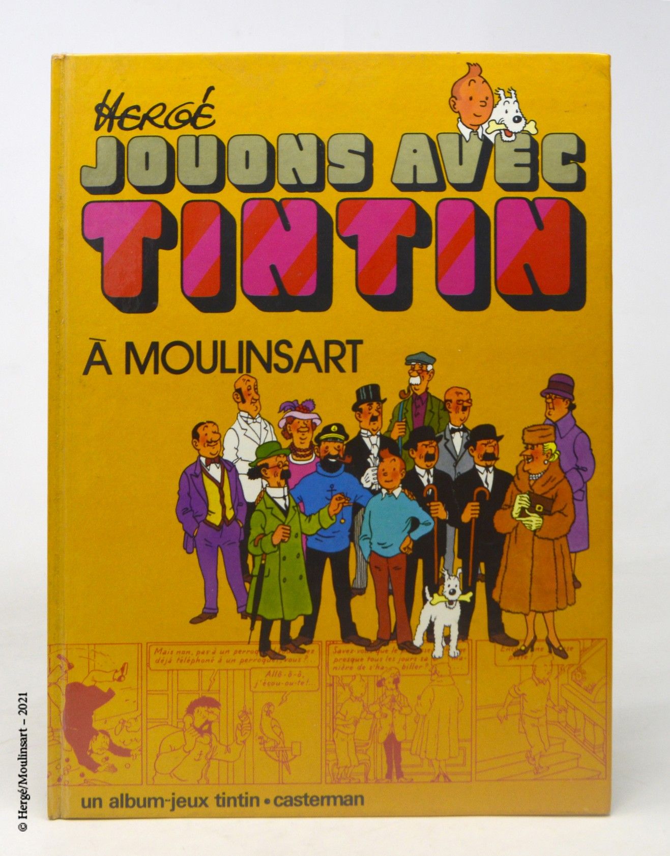 Dérivés HERGÉ/TINTIN/ALBUM JEUX

Jouons avec Tintin à Moulinsart

Album jeux Tin&hellip;