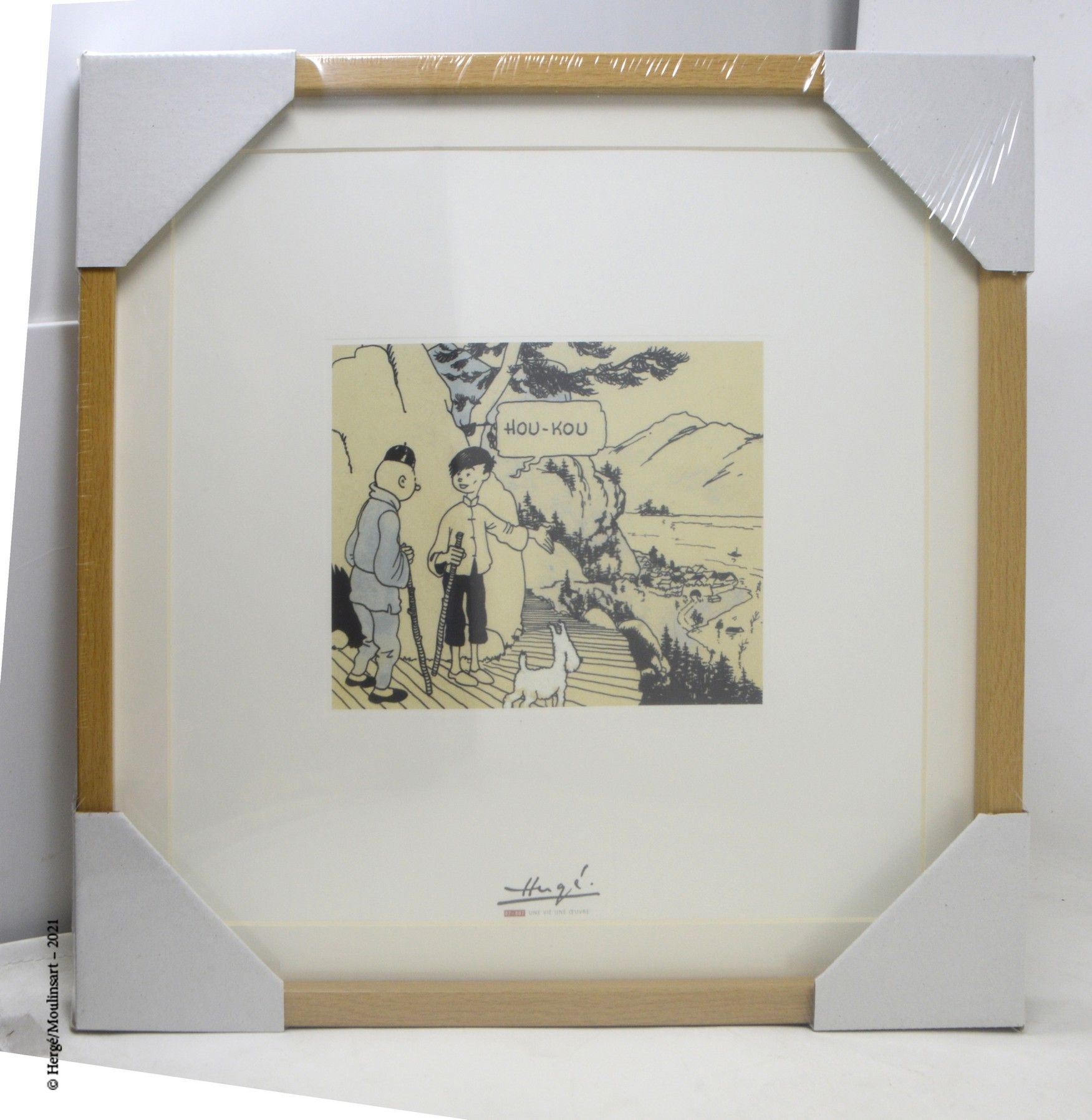 LE LOTUS BLEU Hergé/moulinsart

平版印刷品Moulinsart：Hergé，一个生命，一个作品

蓝莲花

在Hergé诞辰一百&hellip;