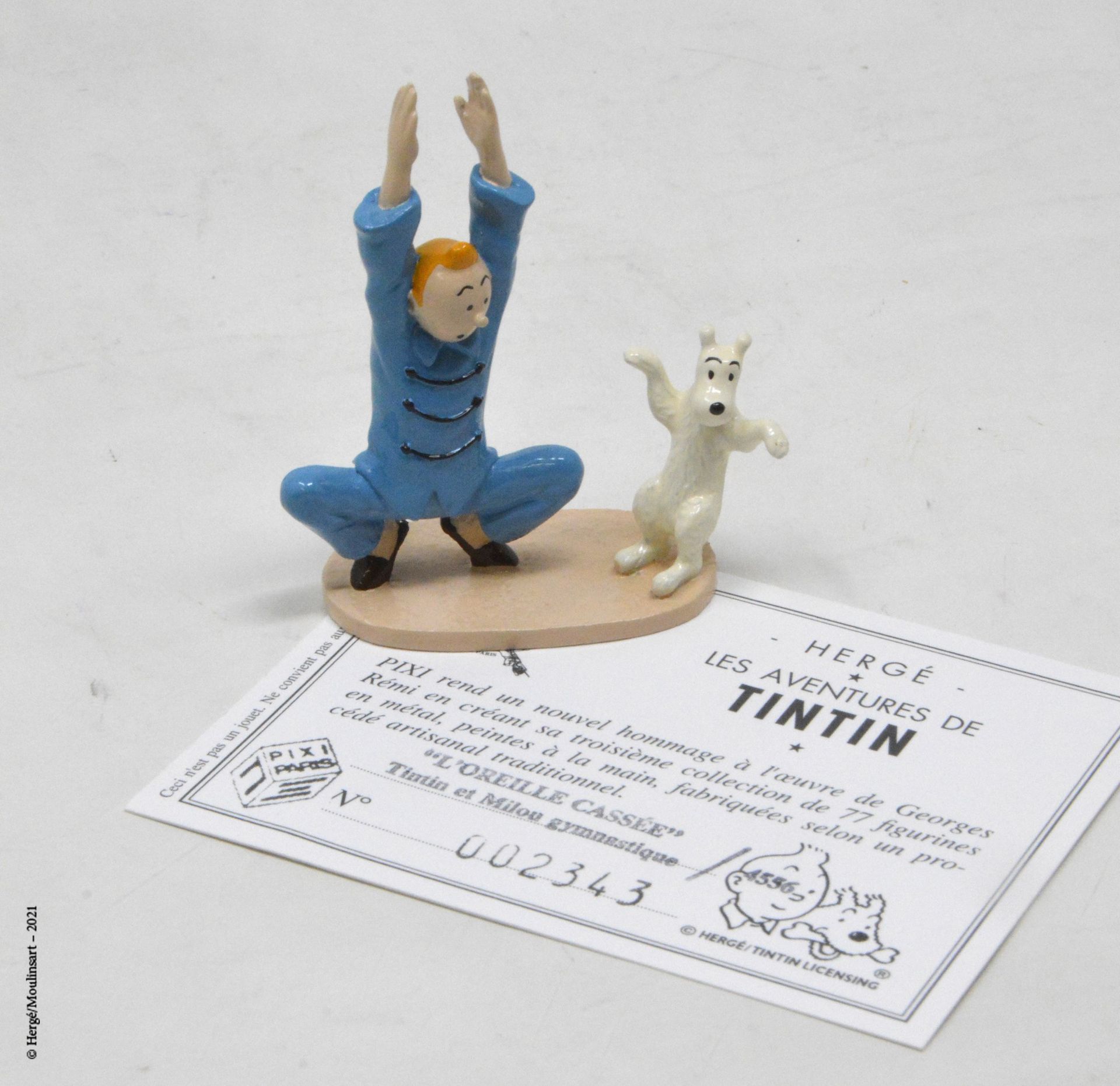 L'oreille cassée 赫格/皮克斯（HERGÉ/PIXI

Hergé :Tintin系列第3号

破碎的耳朵：丁丁和白雪的体操》（1994年）。
&hellip;