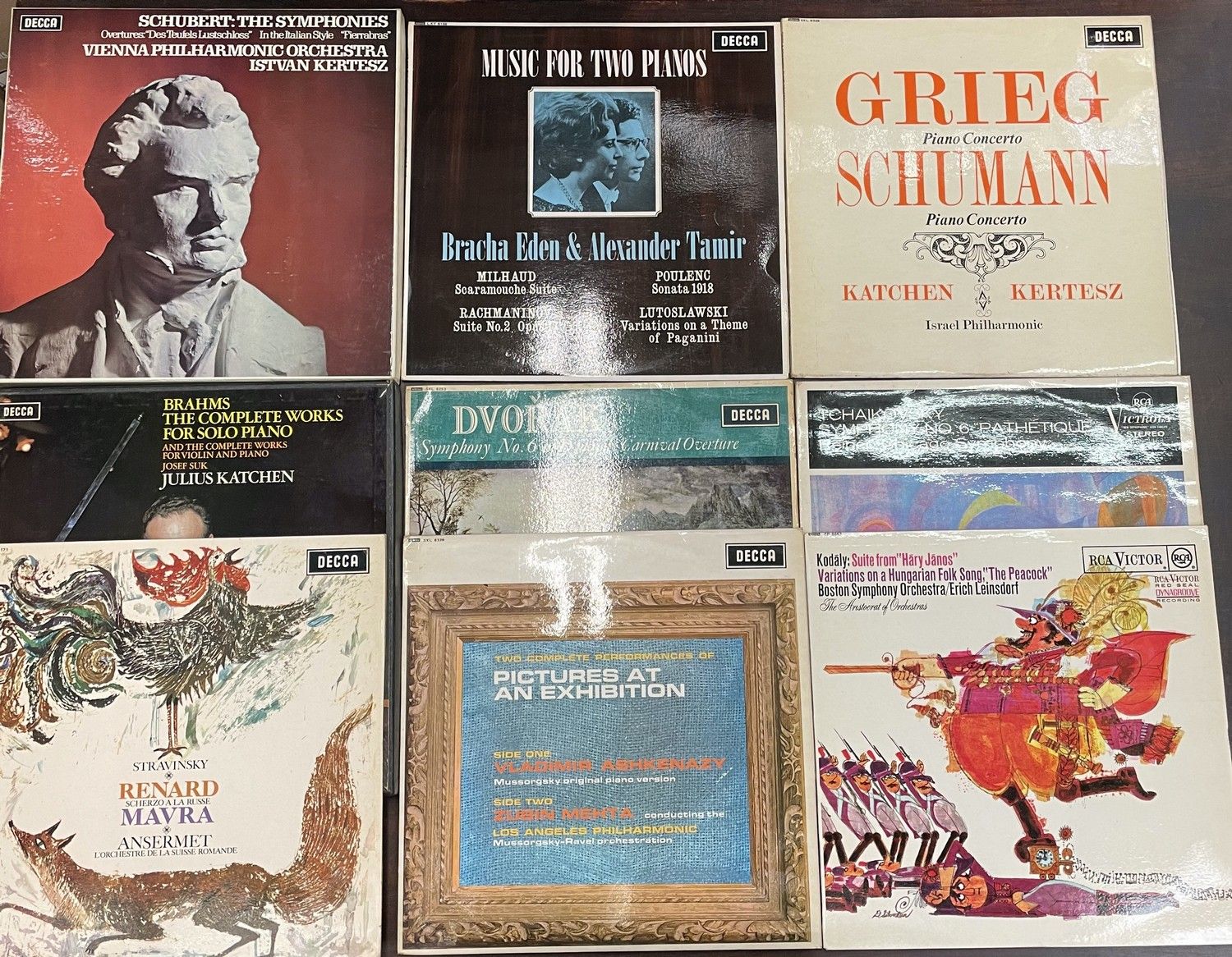 STEREO 9 x Lps/boxes (Lps) - Classical Music, various Labels

British Pressings &hellip;