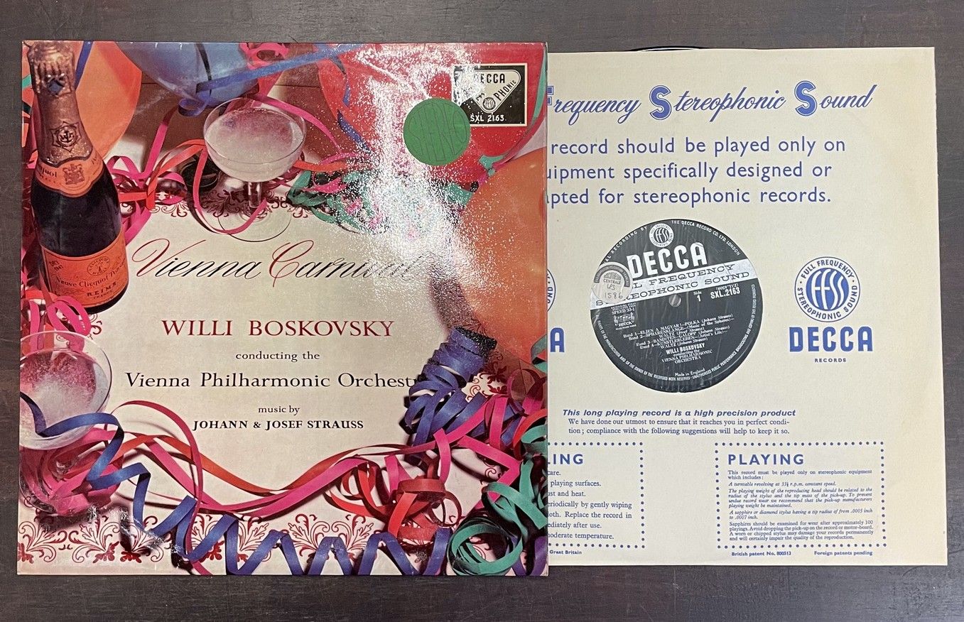 Willy BOSBOVSKY 1 x Lp - Willi Bosbovsky/violin, Decca Label 

Ref : SXL 2163 (s&hellip;