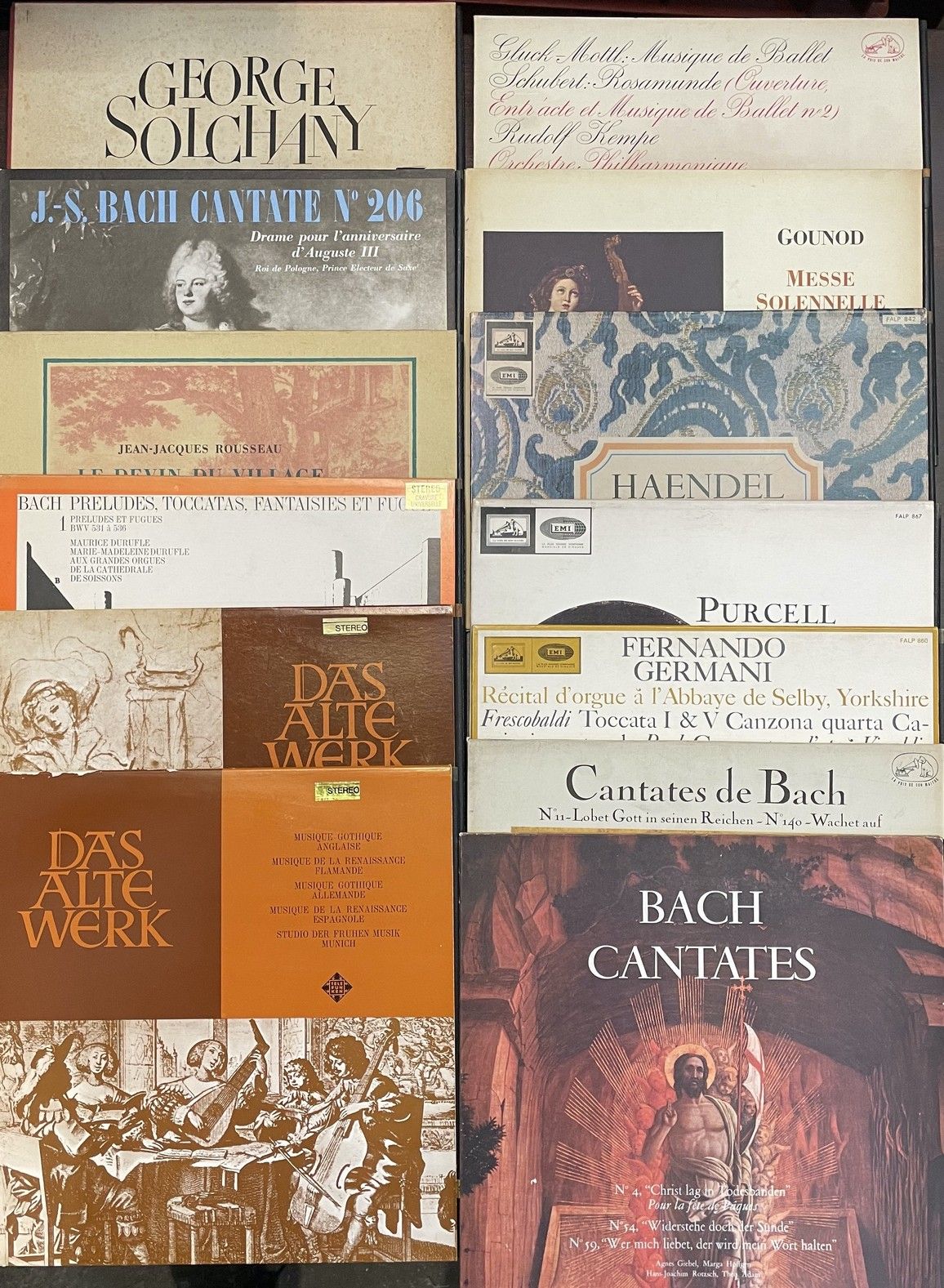 BAROQUE 13 x Lps - Baroque and Ancient Music

Ref: 33FCX702; CVA 811 (st); DTX21&hellip;