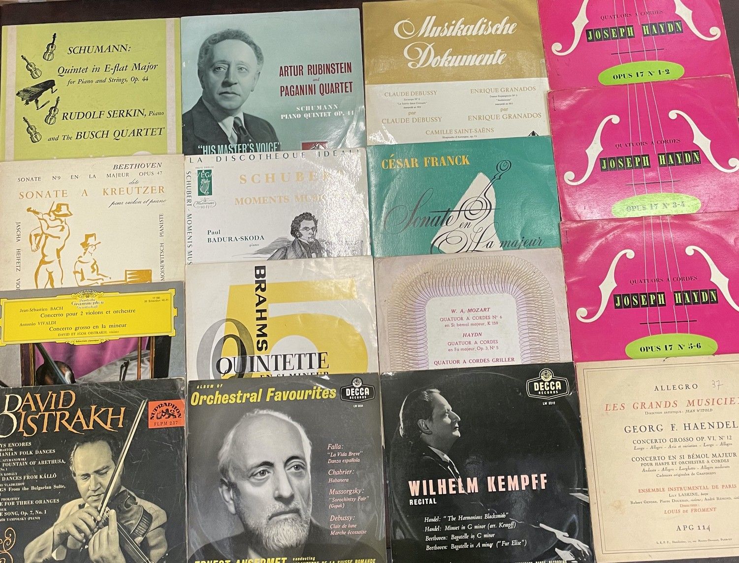 25 cm 16 x 10'' - Classical Music, various Performers, various Labels

VG to EX;&hellip;
