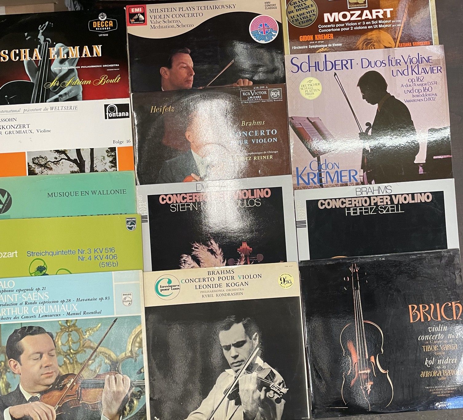Violon Dreizehn LPs - Violine, verschiedene Interpreten, verschiedene Labels

VG&hellip;