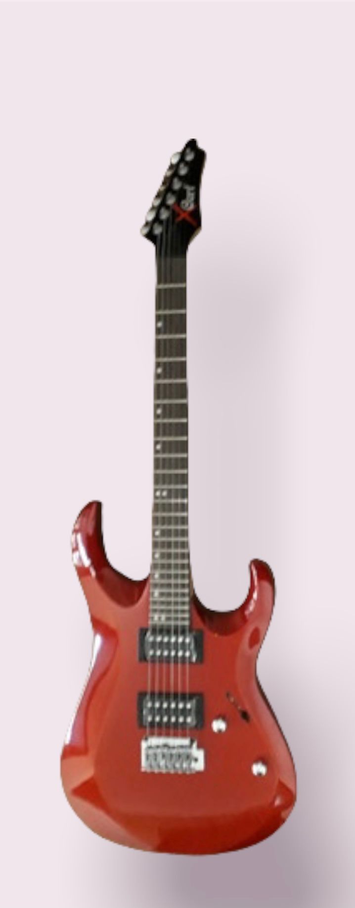 Null 
* 电吉他，Cort X-2

金属红色，编号070120385，印度尼西亚制造

薄利多销

在其Cort箱中