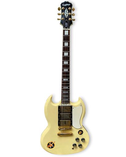 Null * ELECTRIC GUITAR, EPIPHONE, reissue SG Les Paul custom, after 2010

Cream &hellip;