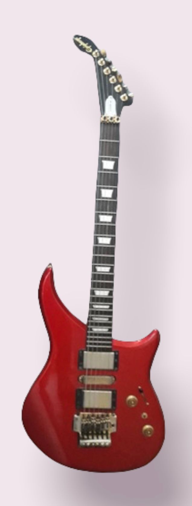 Null * 电吉他，EPIPHONE，Stratocaster型

红色，编号S2030011

有一个黑色的封面