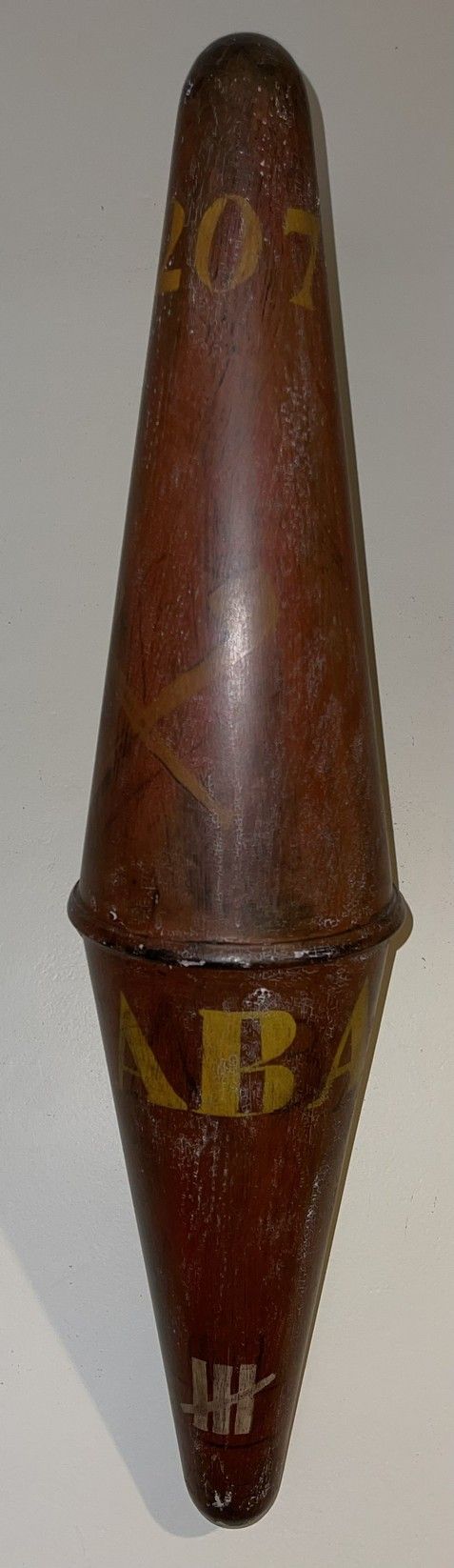 Null 涂有金属板的烟草胡萝卜，标有 "Tabac III 107"。

20世纪

高度：81厘米