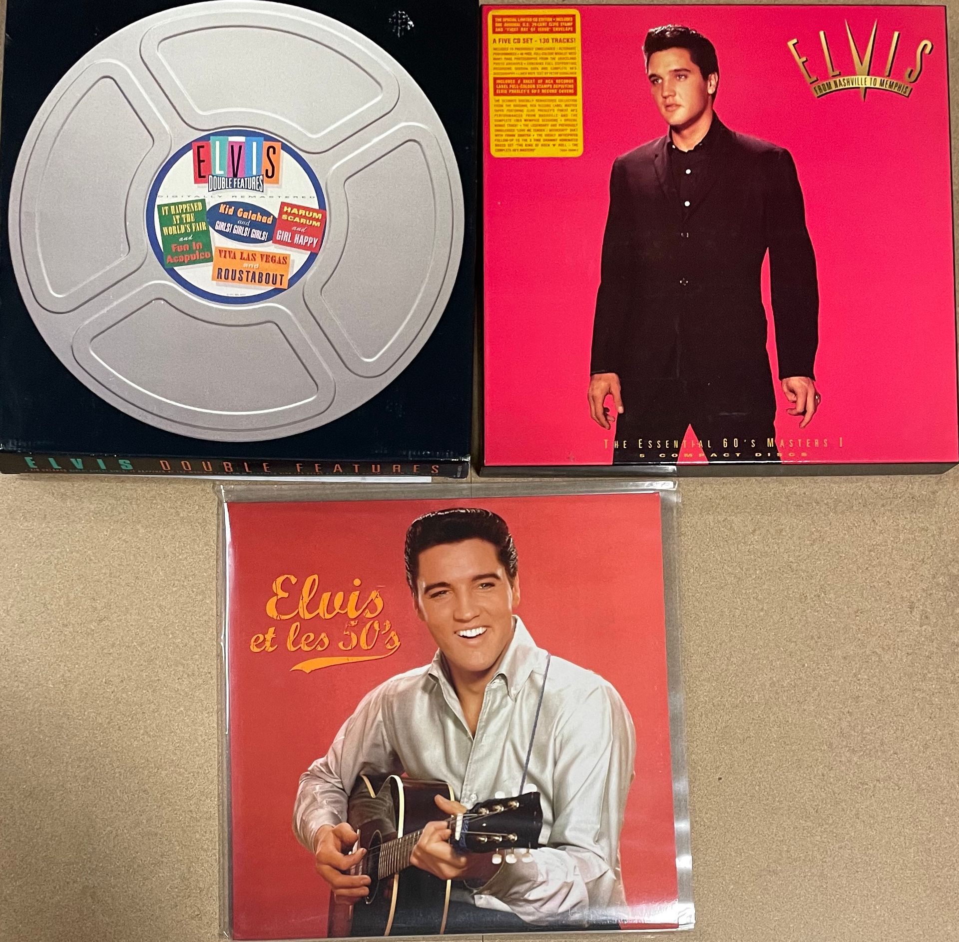 Null Drei CD-Sets - Elvis Presley

komplett

VG+ bis NM; VG+ bis NM