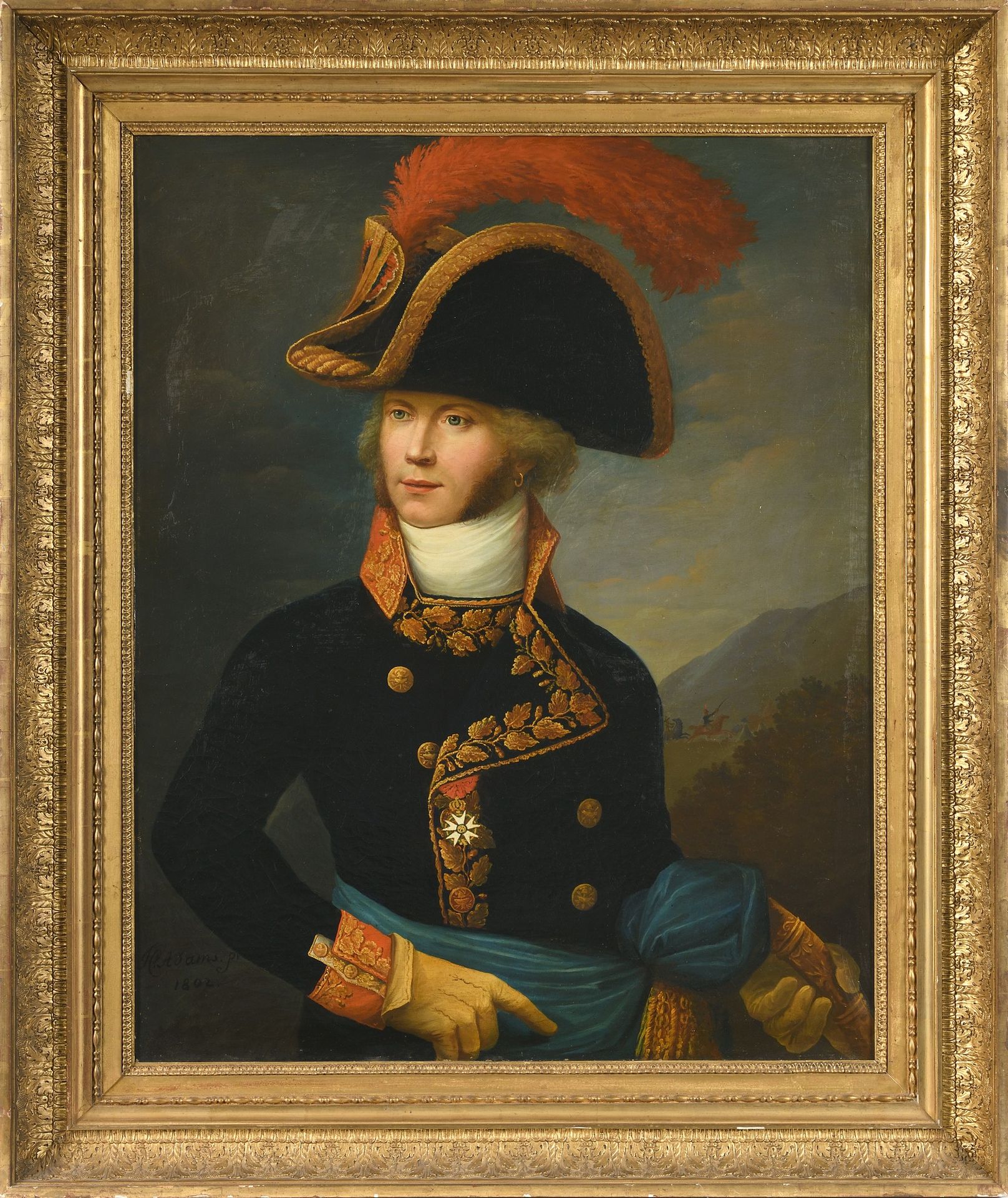 Null Heinrich ADAM (1787-1862)

Porträt eines französischen Generals

Öl auf Lei&hellip;