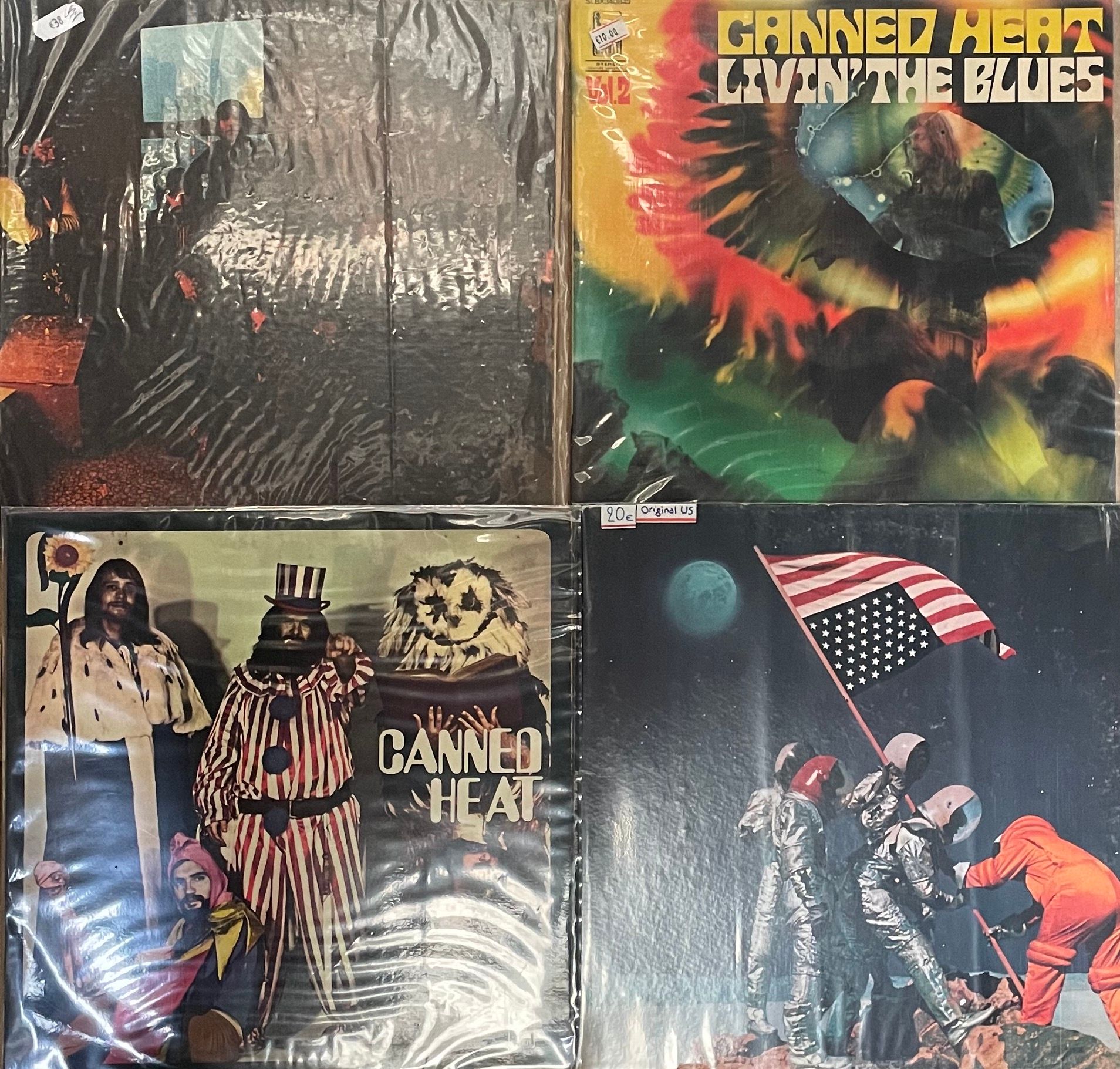 Null Four 33T records - Canned Heat

including American pressings

VG to EX; VG+&hellip;
